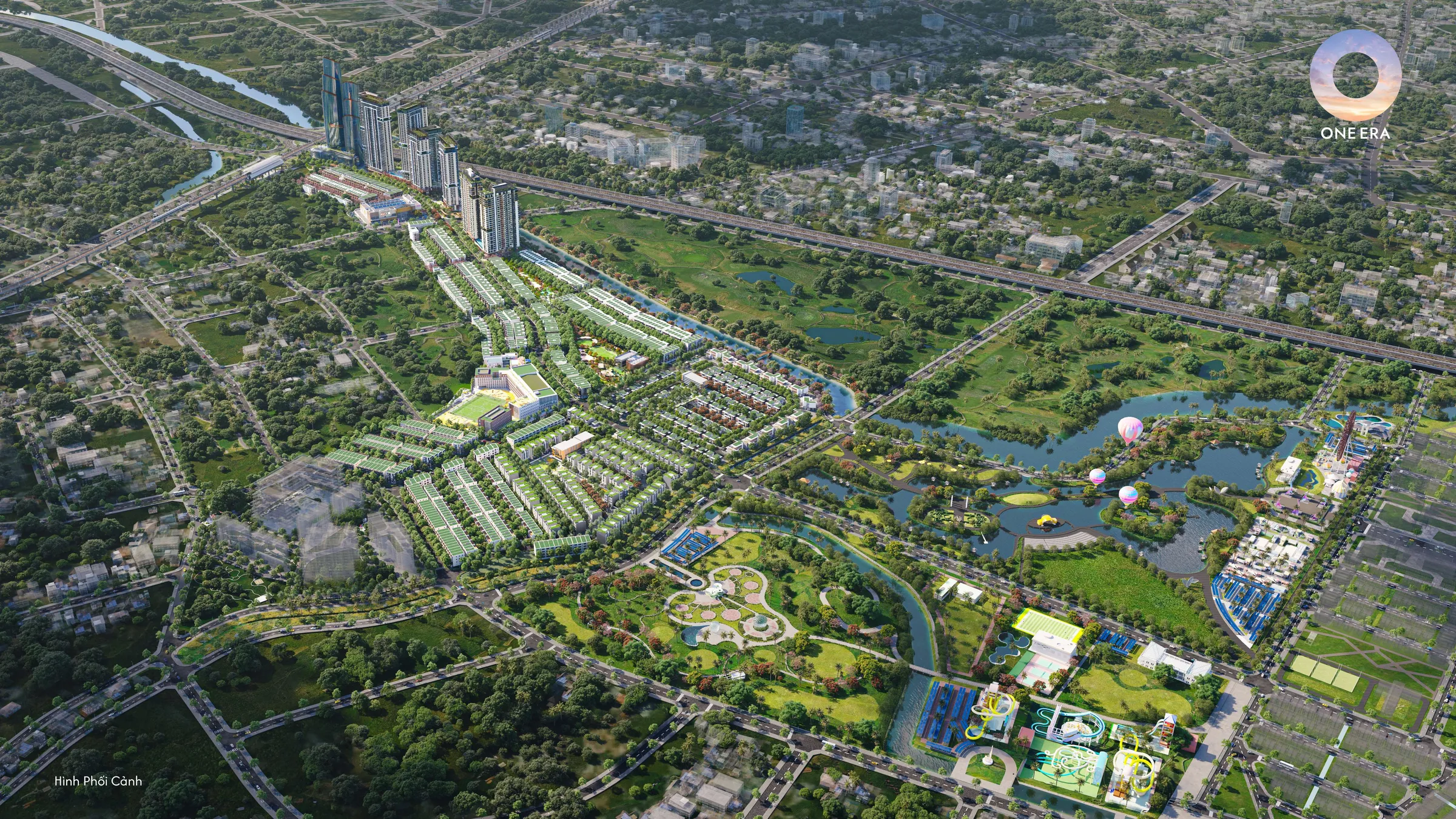 Phối cảnh tổng quan dự án One Era