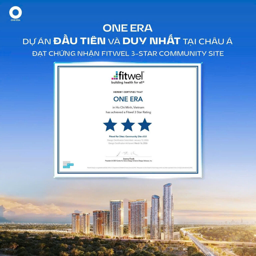 Chứng chỉ Fitwel - 3 Star