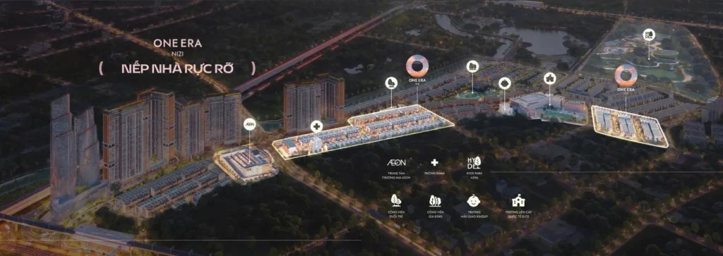Tiện ích bao quanh phân khu NIZI