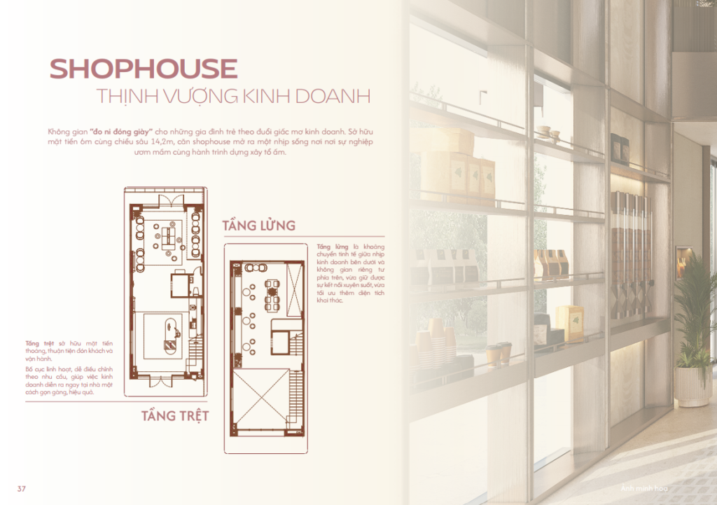 Thiết kế shophouse One Era